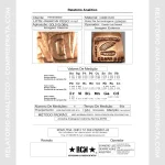 Tablete Cobre Puro 999 Marca ADAMANTIUM 10 Onças Troy - Imagem 3